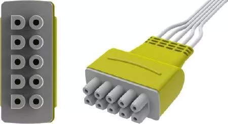 3M Leadwire 30 X 50 Inch, 5, 6-Leads - M-1058631-3728 | Case of 25