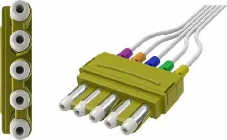 3M Leadwire 50 Inch, Universal, 5-Leads, With Shielded Ribbon Cable and Combiner - M-1049127-4878 | Case of 25