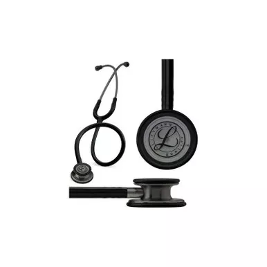 3M - Littmann - 5811 - Classic Iii Stethoscope, Smoke - Finish, Black Tube, 27