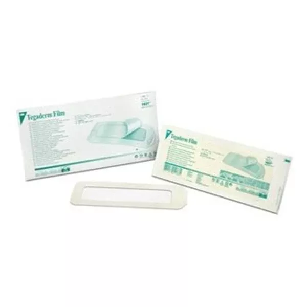 3M Medical Products Dressing Frm Tegaderm Flm 4x10 Strl Adhs Adhr Trans LF 20/Bx, 4 BX/CA (1627)