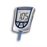 Abbott Blood Glucose and Ketone Meter Precision Xtra 5 Second Glucose, 10 Second Ketones Results Stores Up To 450 Results No Coding Required - M-650081-4419 | Each