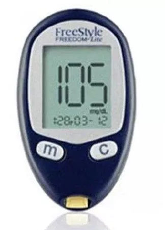 Abbott Blood Glucose Meter Freestyle Freedom Lite 5 Second Results No Coding Required - M-1120880-1436 | Case of 4
