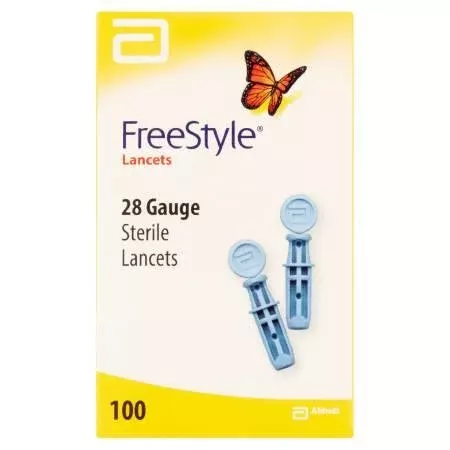 Abbott Lancet Freestyle Incision Device Needle 28 Gauge - M-945514-2695 | Case of 2400