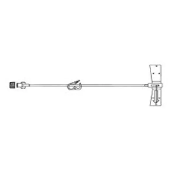 Advanced Medical Systems Infusion Set Wing Safe Ndl 20gx1" 10" Priming Volume 0.3mL 12/Ca