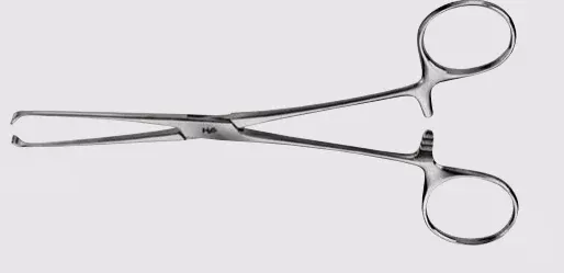AesculapForcep Intestinal 155mm/6" 4x5 Teeth Ea