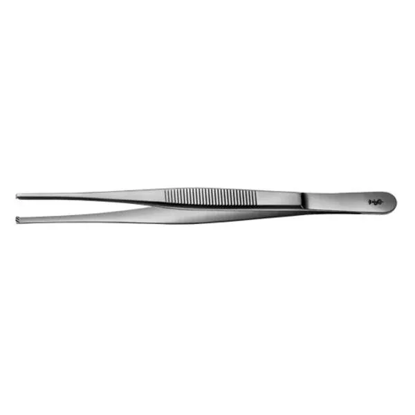 AesculapForcep Tissue 7" 2x3 Teeth Flat 2x3 Teeth Ea