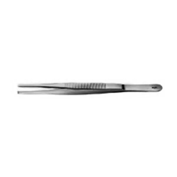AesculapForcep Tissue 8" Straight 3x4 Teeth Stainless Steel Ea