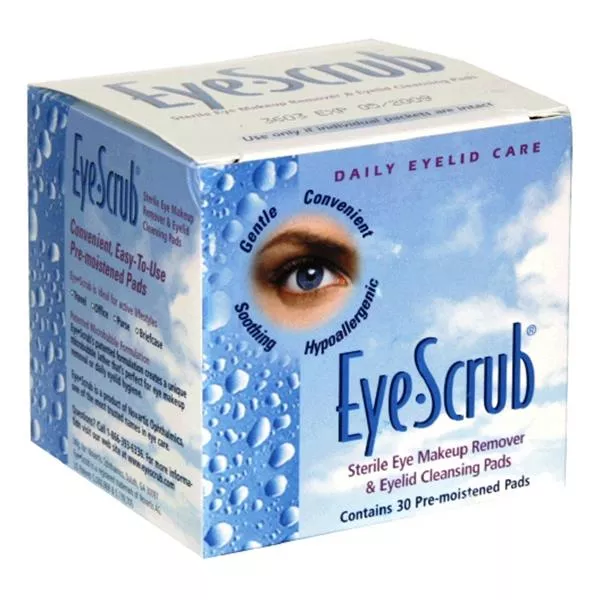 Alcon Vision Care Group Eye Scrub Cleansing Pad 30/Bx