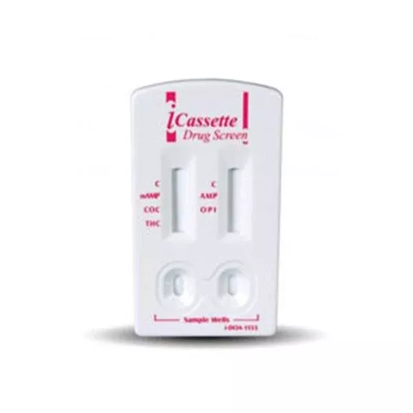 Alere Toxicology-Products iCassette Drug Screen Test Kit CLIA Waived 4 Panel 25/Bx
