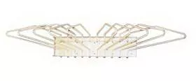Alimed Compact Apron Rack Wall Mounted Almond - M-862850-3761 | Each