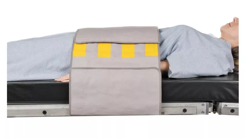 Alimed Immobilizer 1-Piece Abdominal Radiolucent Ea