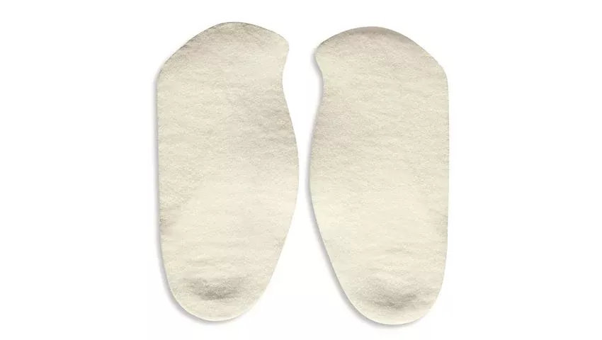 Alimed Insole Orthopedic Hapad 3/4 W9-10 Heel White Size Large 1/Pr