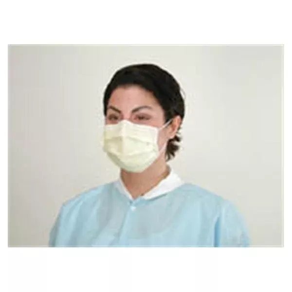Alpha Protech In Face Mask Earloop AlphaAir Yellow 50/Bx, 10 BX/CA (YL-5005)