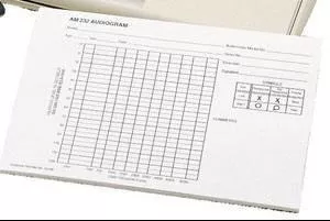 Ambco Electronics Audiogram Pad 50 Sheet Audiometer - M-243443-4237 | Each