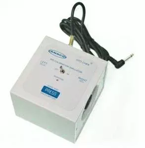 Ambco Electronics Biological Test Simulator 125 to 8000 Hz, AC Adapter, Continuous / Pulsed Stimulus Manual Audiometer / Automatics Calibration - M-498295-2485 | Each