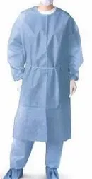 AMD Ritmed Gown Chemotherapy Large Blue 100/Ca (A69954)