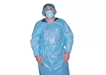 AMD Ritmed Gown Chemotherapy X-Large Yellow 100/Ca