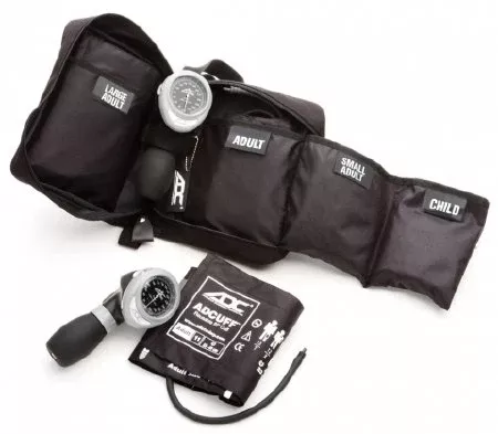 American Diagnostic Corp Aneroid Sphygmomanometer Plus 4 Cuffs Multikuf 1-Tube Handheld Small Adult / Child Multi Cuff Pack - M-497340-4905 | Each