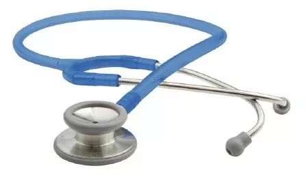 American Diagnostic Corp Classic Stethoscope Adscope 603 Blue 1-Tube 22 Inch Tube Double-Sided Chestpiece - M-1045402-3389 | Each