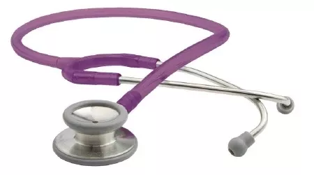 American Diagnostic Corp Classic Stethoscope Adscope 603 Purple 1-Tube 22 Inch Tube Double-Sided Chestpiece - M-493737-2847 | Each