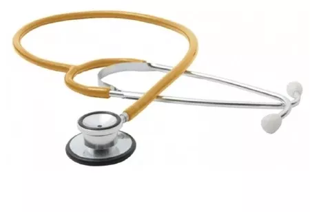 American Diagnostic Corp Classic Stethoscope Proscope 670 Gold 1-Tube 21 Inch Tube Double-Sided Chestpiece - M-733589-2956 | Each