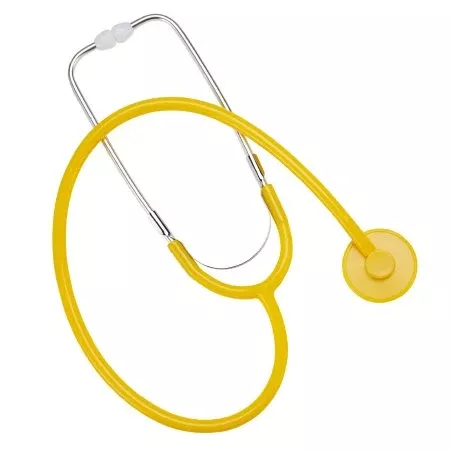 American Diagnostic Corp Disposable Stethoscope Proscope664 Yellow 1-Tube 22 Inch Tube Single Head Chestpiece - M-493334-2047 | Each