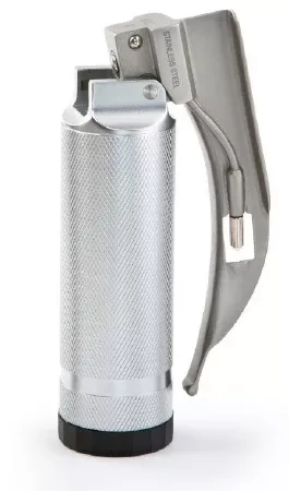 American Diagnostic Corp Laryngoscope Handle Satin Conventional 2.5 Volt Stubby Handle - M-941408-4162 | Each