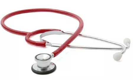 American Diagnostic Corp Pediatric Stethoscope Proscope 675 Red 1-Tube 21 Inch Tube Double-Sided Chestpiece - M-455953-1890 | Each