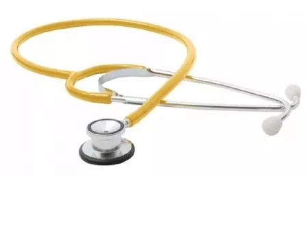 American Diagnostic Corp Pediatric Stethoscope Proscope 675 Yellow 1-Tube 21 Inch Tube Double-Sided Chestpiece - M-352204-3016 | Each