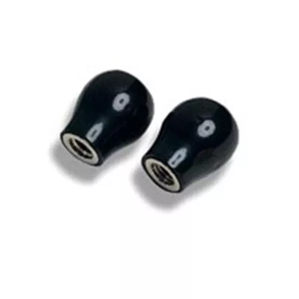 American DiagnosticEartip Mushroom Black 1/Pr