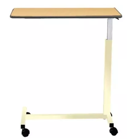 AmFab Company Overbed Table Deluxe Non-Tilt Automatic Spring Assisted Lift 28 to 45 Inch Height Range - M-812959-4689 | Each