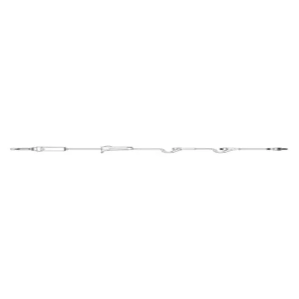 Amsino International IV Administration Set Amsafe EMS Ndls Yinj 83 10Drp 17mL Ea, 50 EA/CA (108306)