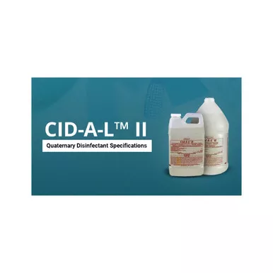 Apollo - Cid-A-L Ii - 190-002 - Surface Disinfectant Cleaner Quaternary Based J - Fill Dispensing Systems Liquid 1 Gal Jug Alcohol Scent Nonsterile