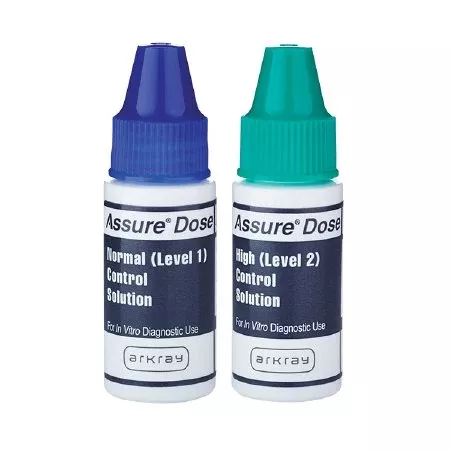 Arkray USA Blood Glucose Control Solution Assure Dose Blood Glucose Testing 2 X 2.5 mL Level 1 & Level 2 - M-711309-2882 | Box of 1
