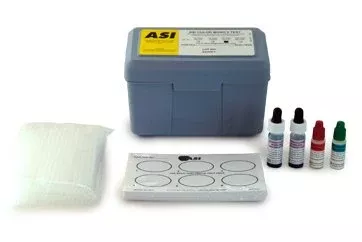 Arlington Scientific Rapid Test Kit ASI Color Mono II Test Agglutination Test Infectious Mononucleosis Serum / Plasma Sample 25 Tests - M-1039389-2752 | Kit of 25