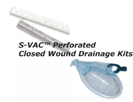 Aspen Surgical Products Wound Drainage System S-Vac 100 mL - M-505152-1106 | Case of 10