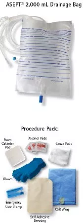 B. Braun Interventional Drain Bag Kit ASEPT - M-879534-1462 | CT/10