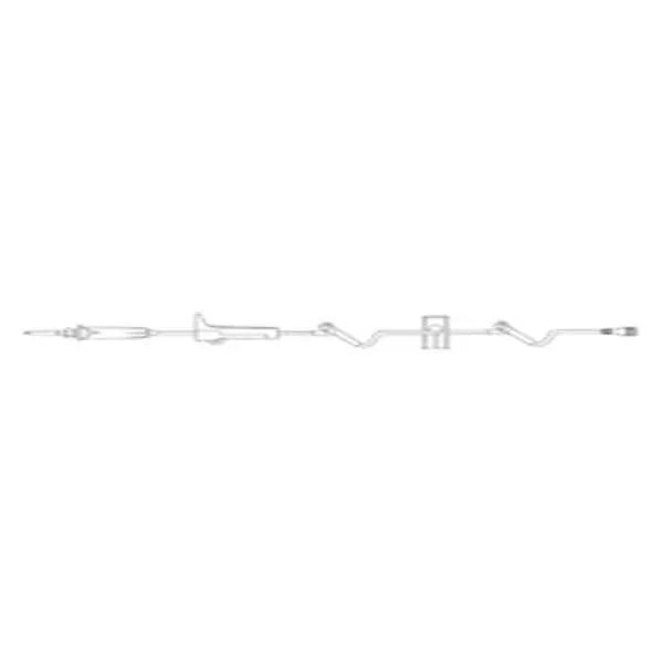 B Braun MedicalIv Admin Set 2 Sfln Splt Sptm Inj Sites: 38", 6 96 60Drp 50/Ca