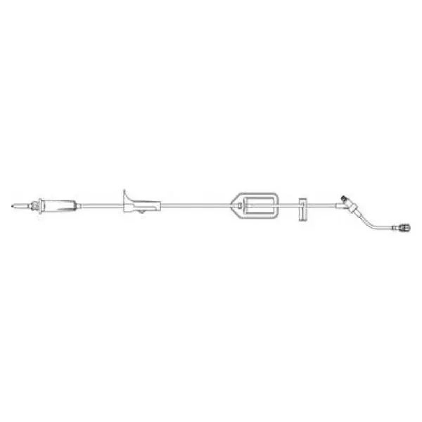 B Braun MedicalIv Admin Set Filterflow Crst Inj Site: 6 98 15Drp 23mL 50/Ca