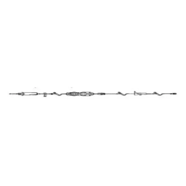 B Braun MedicalIv Admin Set Hrzn 3 Inj Sites: 105", 68", 6 132 15Drp 30mL 24/Ca