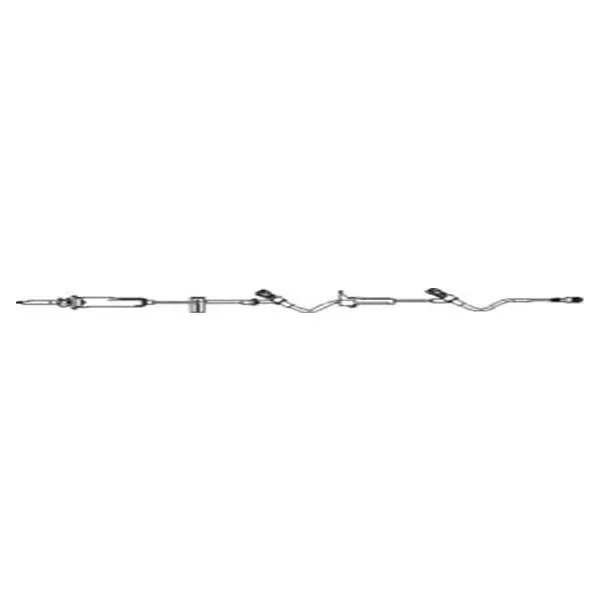 B Braun MedicalIV Administration Set 2Y-Inj St 105 15Drp 19.4mL 50/Ca