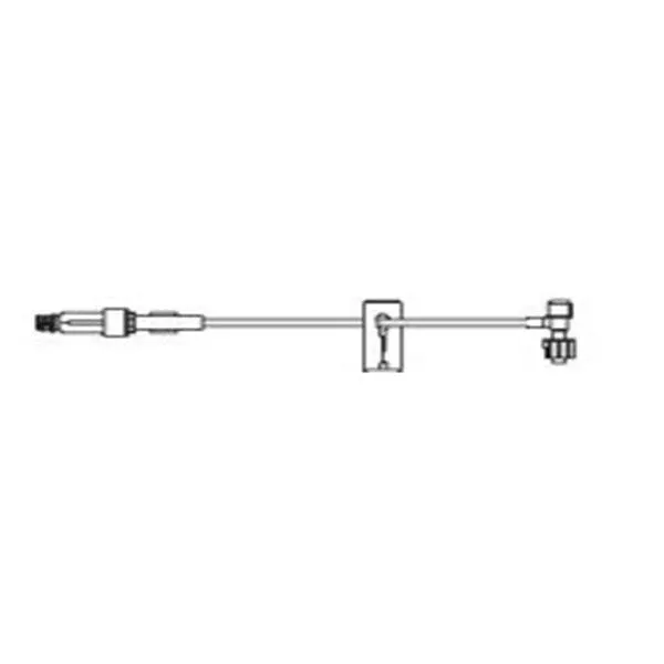 B Braun MedicalIV Extension Set Ndls 7-1/2" T-Port SPIN-LOCK Connector 100/Ca