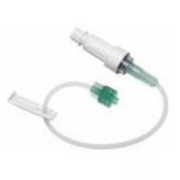 B Braun MedicalIV Extension Set Ndls 8 Spin-Lock Male Luer Lock Connector 100/Ca (473448)