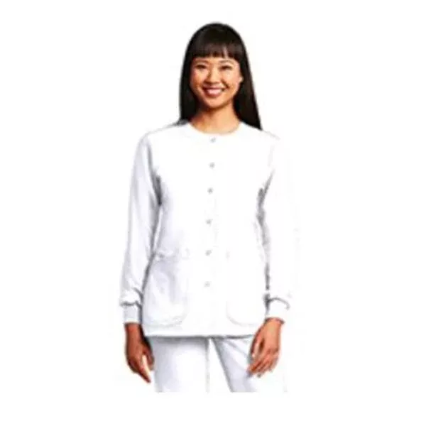Barco Uniforms Jacket Grey's Anatomy Womens White 2X Large 4 Pockets Ea