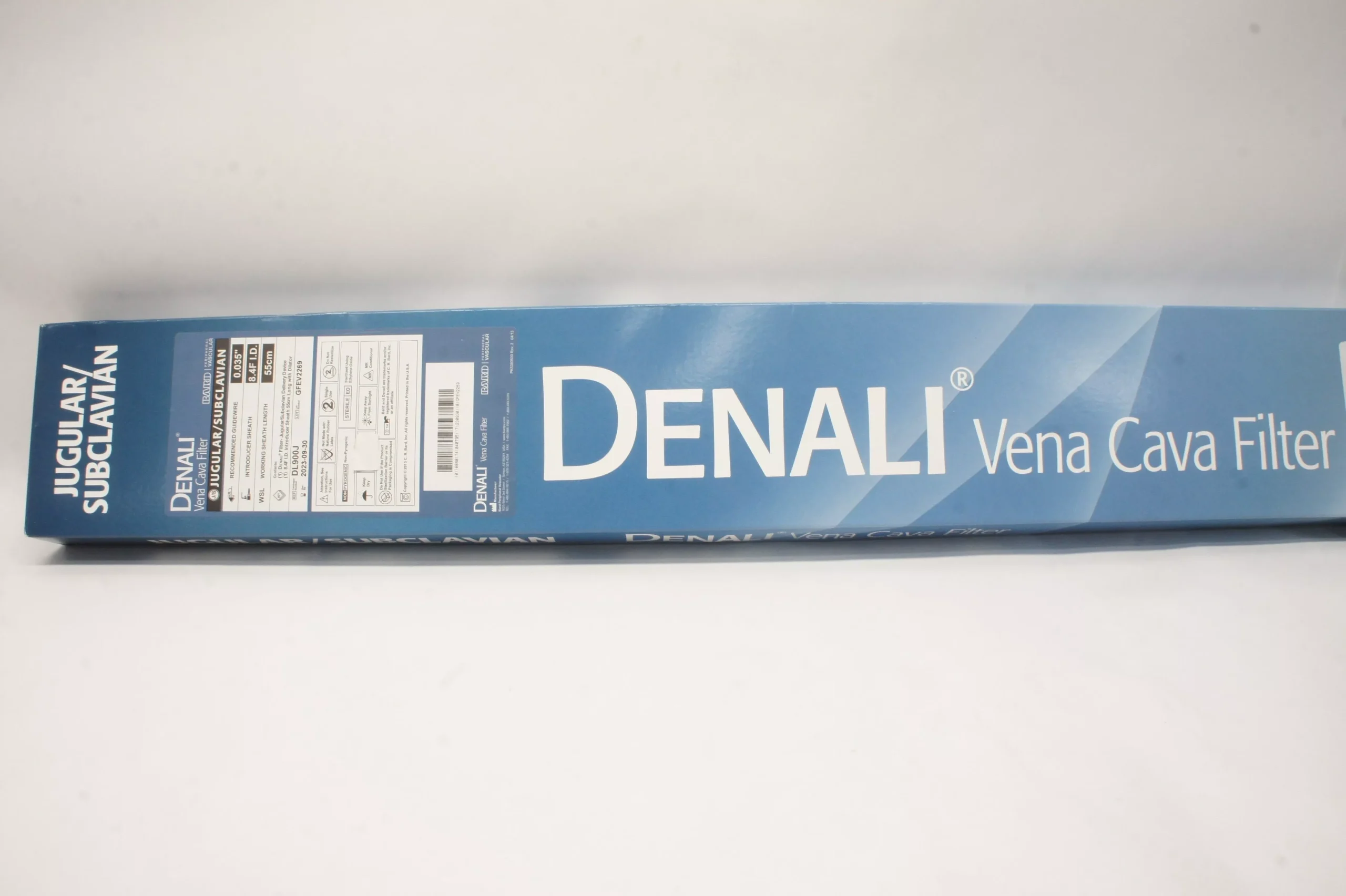 Bard DL900J Denali Vena Cava Filter Jugular/Subclavian 0.035inch x 8.4Fx 55cm(x)
