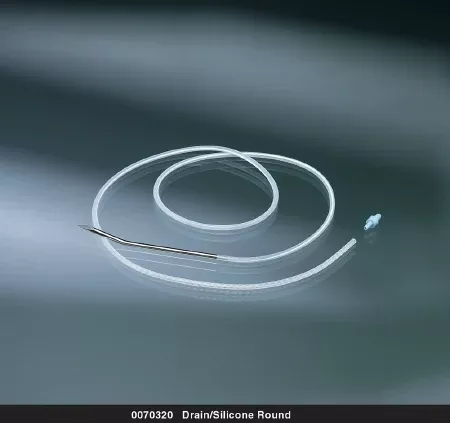Bard Wound Drain Tube Silicone 3/16 Inch Size - M-93383-1227 | Case of 10