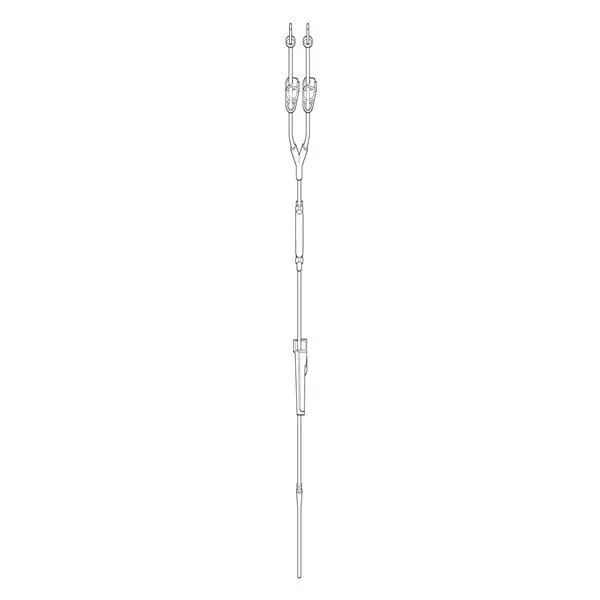 Baxter Healthcare Irrigation Set Cysto/T.U.R. Y-Type Dual Spike/Gravity Flow 80" Ea, 12 EA/CA (2C4041)