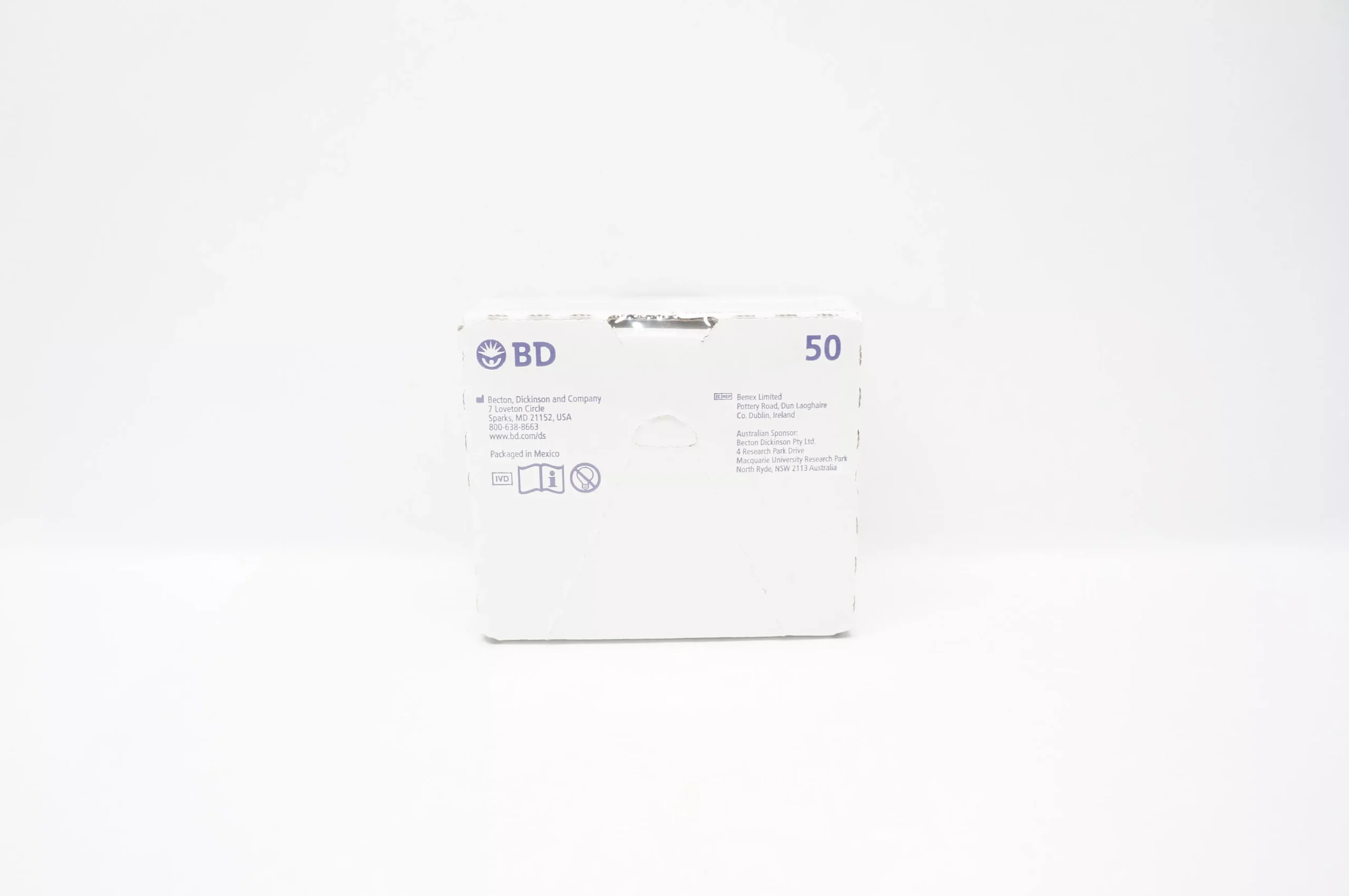 BD 261191 BBL 10% Potassium Hydroxide Reagent Droppers (x) - Box of 50