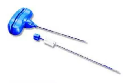 Becton Dickinson Bone Marrow Biopsy / Aspiration Needle Jamshidi 8 Gauge 4 Inch Length Trocar Tapered Stylet Point / Triple Crown Cannula Tip - M-505052-1631 | Case of 10