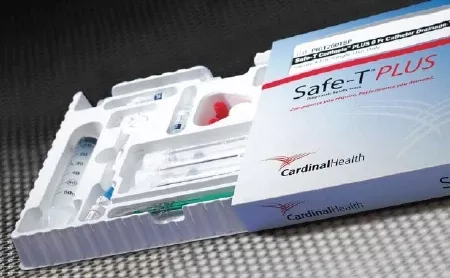 Becton Dickinson Paracentesis / Thoracentesis Kit Safe-T Plus Drain Fluid - M-698273-4961 | Case of 10